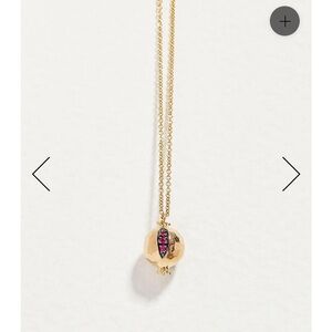 Pamela Love mini ruby Hera pendant